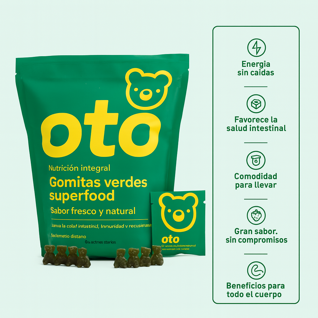 Oto / Tu bienestar diario, en una simple gomita.